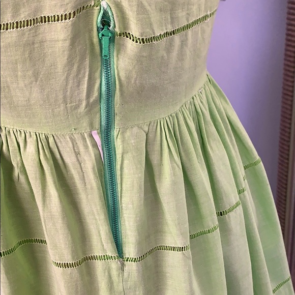 Vintage Cotton fit and flare sundress - as is - Picture 5 of 16